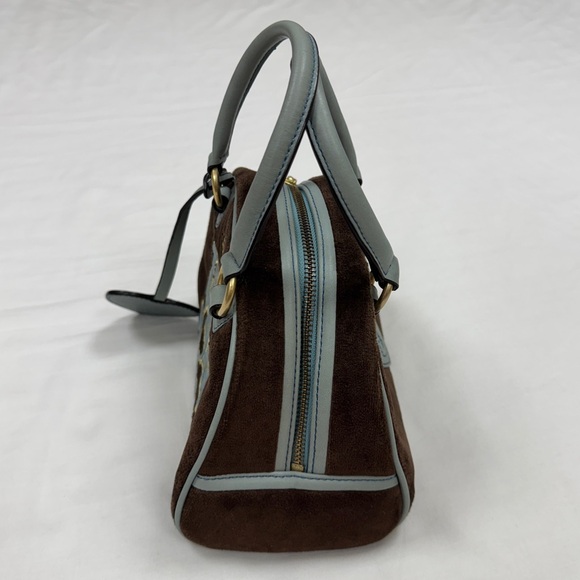 Vintage Juicy Couture Mini Bowler Bag Purse American Princess Handbag Y2K RARE - Picture 7 of 15